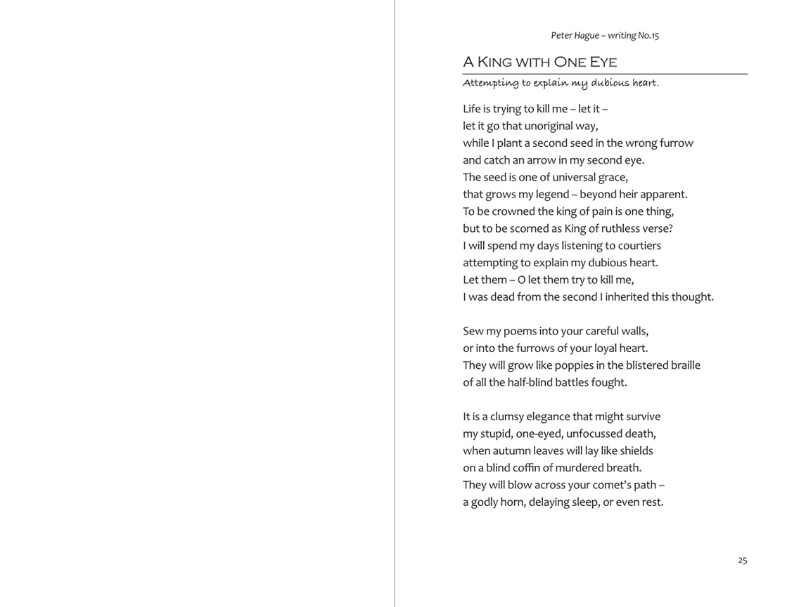 Peter Hague –  'The Momentary Clock'