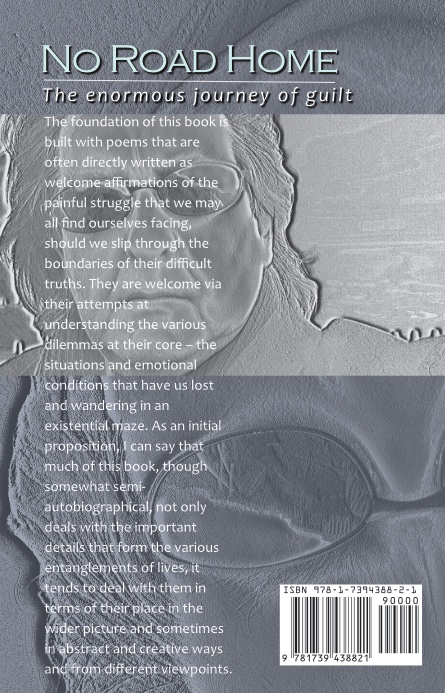 No Road Home (back cover) by Peter Hague